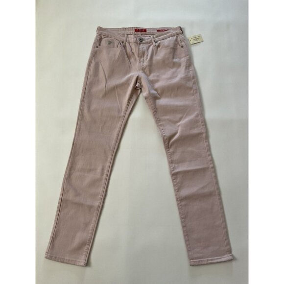 Guess men’s medium rise skinny jeans scotch fit strech light pink size 40X32 - Picture 2 of 10